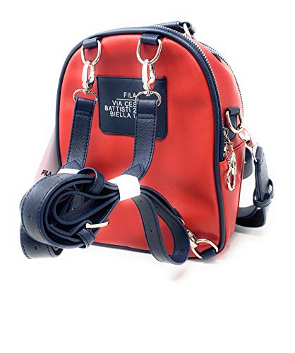 fila backpack mini red Shop FILA Soho Mini Backpack (Red) – Luggage Factory