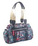 Lily Bloom Landon Triple Section Satchel, Night Owl