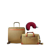 Hartmann Ratio Classic Deluxe | 3-Piece Set | Weekend Duffel & Extended Journey Expandable Glider, Travel Pillow