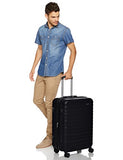 AmazonBasics Hardside Spinner Travel Luggage Suitcase - 26 Inch, Black