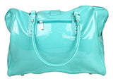 Trendy Flyer 19" Large Duffel/Tote Bag Luggage Travel Gym Purse Case Turquoise