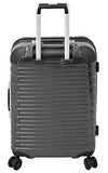 London Fog Dover 3 Piece Hardside Expandable Spinner Luggage Set (Smokey Grey)
