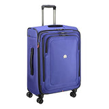 Delsey Luggage Cruise Lite Softside 25" Exp. Spinner Suiter Trolley, Blue