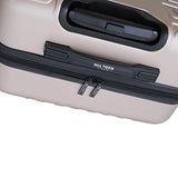 Mia Toro Italy Molded Art Maze Hard Side 28 Inch Spinner, Violet