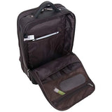 Kenneth Cole Reaction Back-Stage Access Slim Colombian Leather TSA Checkpoint-Friendly 16" Laptop & Tablet Travel Business Backpack, Brown