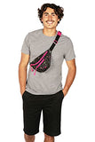 Neon Nightcrawl Fanny Pack with Drink Holder