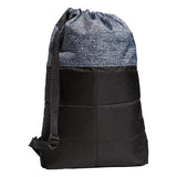 adidas Amplifier II Blocked Sackpack, Jersey Onix Grey/Black, One Size