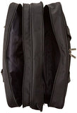 Kenneth Cole Reaction 1680d Polyester Dual Compartment 17" Wheeled Laptop Bag, Black