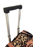 Trendy Flyer 19" Duffel/tote Bag Gym Luggage Case Wheel Purse (Leopard)