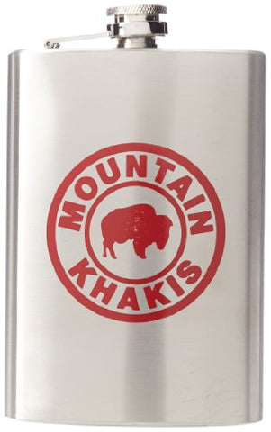 Mountain Khakis Stainless Steel Mk Flask, Stainless Steel, One Size