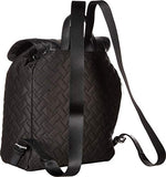 Cole Haan Women's Quilted Nylon Backpack Black One Size