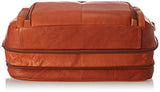 Kenneth Cole Reaction Colombian Leather Dual Compartment Expandable 15.6" Laptop Portfolio, Cognac