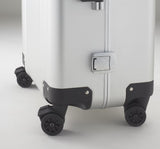 Zero Halliburton Classic Aluminum 26 Inch 4 Wheel Spinner Travel Case, Silver, One Size