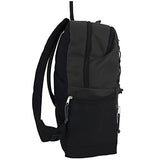 Fuel Travel Lightweight Bungee Backpack, Durable for School, Gym or Work (Black)