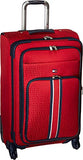 Tommy Hilfiger Classic Signature Jacquard 25" Expandable Spinner, red