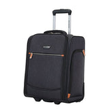 Ricardo Beverly Hills Luggage Shasta Lake 16" Rolling Tote, Dark Charcoal