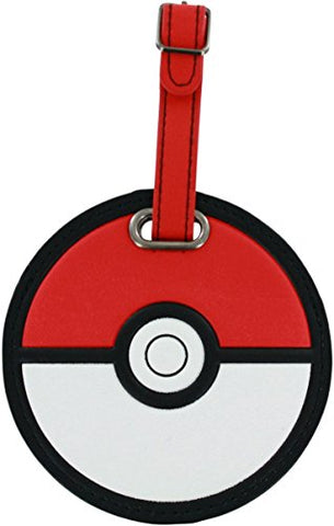 Pokemon Pokeball Luggage Tag