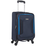 Ben Sherman Houndstooth Hike 20" Lightweight Softside Expandable 4-Wheel Spinner Carry-On Suitcase,