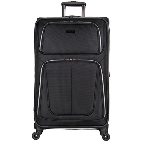 Kenneth Cole Reaction Lincoln Square 28" 1680d Polyester Expandable 4-Wheel Spinner Checked