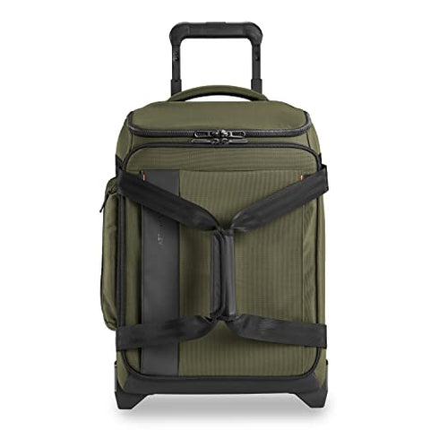 Briggs & Riley ZDX Upright Rolling Duffel Bag, Hunter, Carry-On 21-Inch