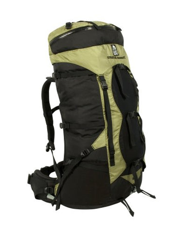Granite Gear Stratus Access FZ 4500 Expedition Backpack, Short Torso, Sage/Black