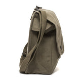 Army Force Gear World War 2 Military Jeep Star Canvas Crossbody Travel Map Bag Case in Olive &