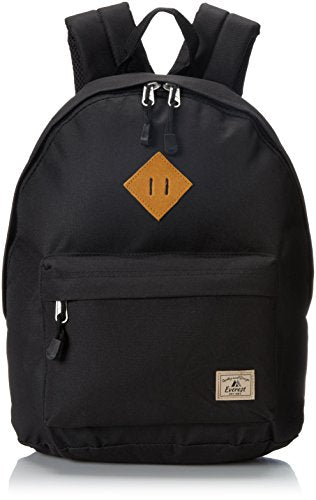 Everest Vintage Backpack, Black, One Size