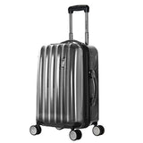 Olympia Luggage Titan 3 Piece Spinner Hardside Set, Black, One Size