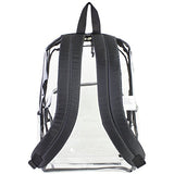 Eastsport Clear Backpack, Black