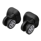 BQLZR Plastic Luggage Suitcase Wheels Swivel Wheel Outdoor Replacement Luggage Travel Suitcase