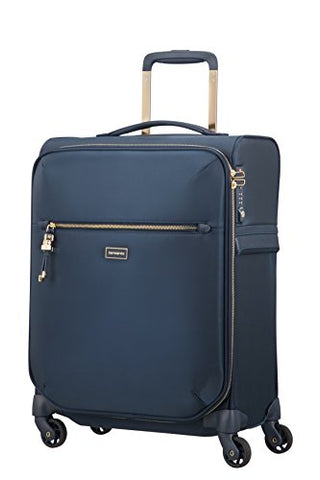 SAMSONITE Karissa Biz - Spinner 55/20 Hand Luggage, 55 cm, 42 liters, Blue (Dark Navy)