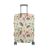 GIOVANIOR Cartoon Hedgehog Snail Flowers Luggage Cover Suitcase Protector Carry On Covers