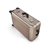 Zero Halliburton Geo Aluminum 3.0 28" Spinner Suitcase, 4-Wheel Luggage in Black
