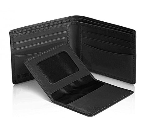 Hartmann Belting Collection Wallet With Removable Card Wallet, Heritage Black, One Size