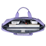 Mosiso Polyester Messenger Laptop Shoulder Bag Compatible 11.6-13.3 Inch Macbook Air, Macbook