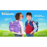 Bixbee Kids Backpack & Lunch Box Set, Water Resistant & Easy to Carry Kids Book Bag and Matching Lunchbox, Construction Truck Set of Two.