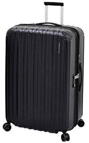 London Fog Heathrow 30" Expandable Spinner, Black