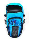 Everest Backpack with Front and Side Pockets, Turquoise
