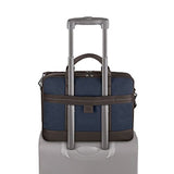Solo Mercer 15.6" Laptop Briefcase, Blue, One Size