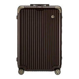 RIMOWA Lufthansa Elegance Collection suitcase 86.5L Electronic Tag Chocolate brown