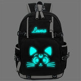 Gumstyle Sailor Moon Luminous Backpack Anime Book Bag Casual School Bag