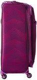 American Tourister Ilite Max Softside Spinner 25, Pink/Purple Stripes