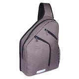 Youngerbaby Large Sturdy Crossbody Sling Bag Men Women Casual Travel Chest Bag