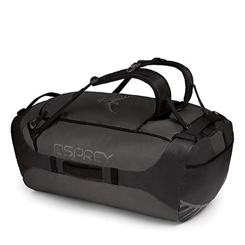 Osprey Packs Transporter 130 Expedition Duffel, Black, One Size