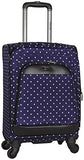 Kenneth Cole Reaction Dot Matrix 20" 600d Polka Dot Polyester Expandable 4-Wheel Spinner Carry-on