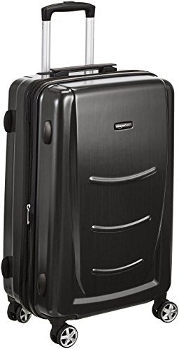 AmazonBasics Hardshell Spinner Luggage - 20-Inch, Slate Grey