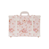 Uniwalker 16" 18" Women Floral Carry On Suitcase Hand Luggage (18", Pink)