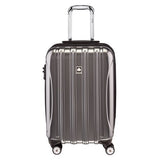 Delsey Luggage Helium Aero Carry-On Spinner Trolley, Titanium, One Size