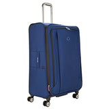 Delsey Luggage Aero Soft 29 Inch Spinner Check In, Cobalt