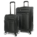 Luggage Prodigy 2 Piece Set Expandable Suitcase With Spinner Wheels